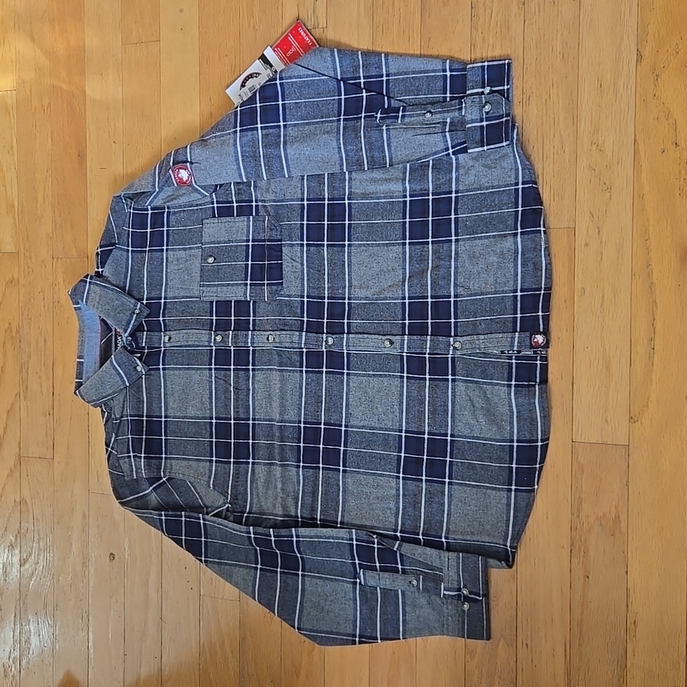 Canada Weather Gear Men's Size XL  Unlined Flannel Shirt